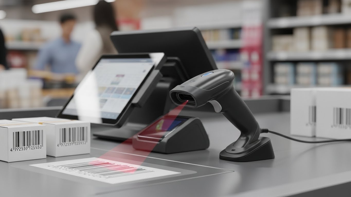 قوارئ باركود لاسلكية